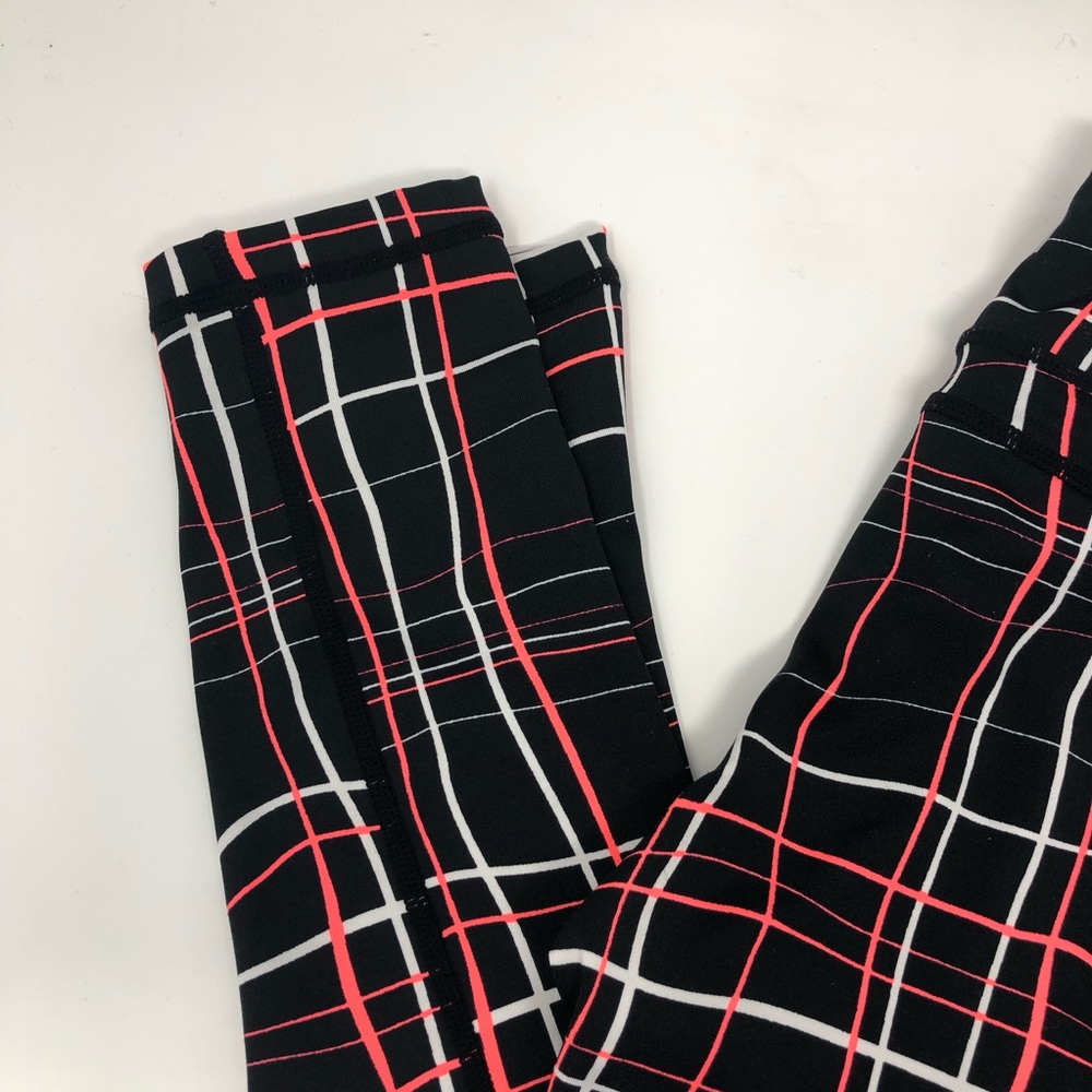 Avocado Black & Neon Electrowave Leggings S 0536 - Picture 3 of 7